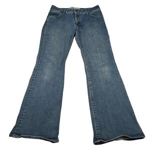 Gap Flare Jeans Women 4A (FITS 29x28) Blue Stretch Denim Mid Rise 2000s Retro